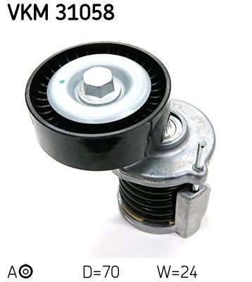 Ribbed belt tensioner skf - v-ribbed,