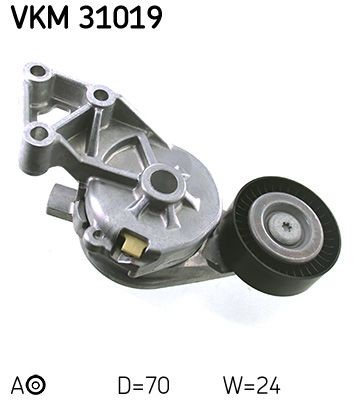 Ribbed belt tensioner skf - tensioner,