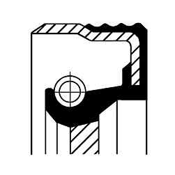 19036709b corteco shaft seal - 19036709b,